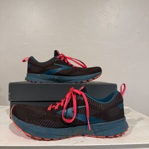 Brooks Revel 5 Running Shoes‎ Womens 6.5 Black Pink Good 1203611B067 Sneakers